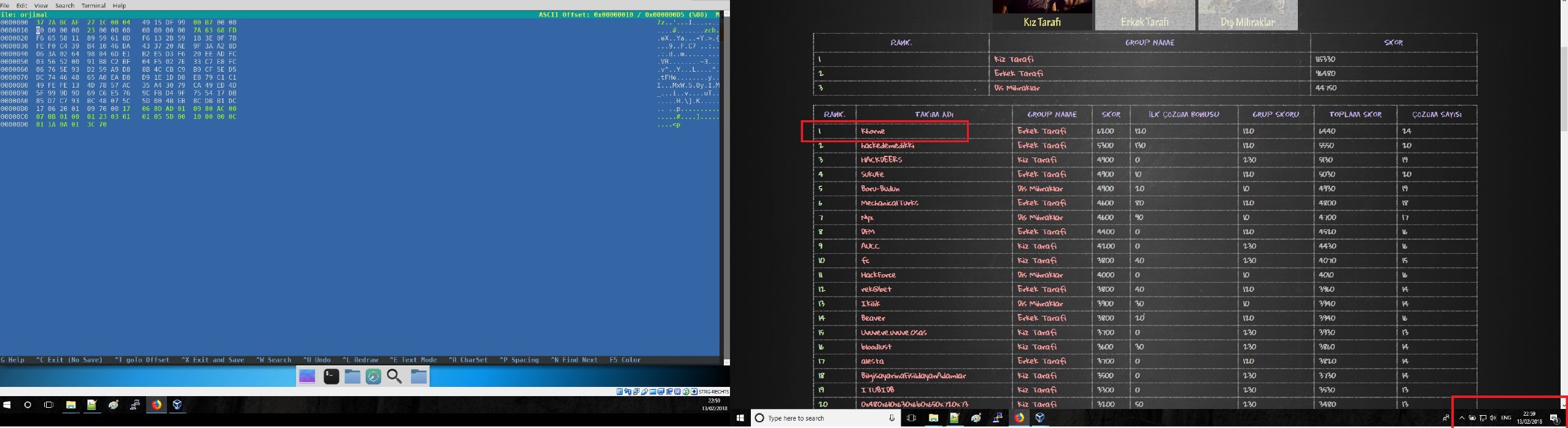 File header repair process