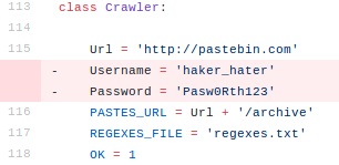 GitHub commit history analysis