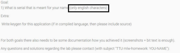 Challenge description