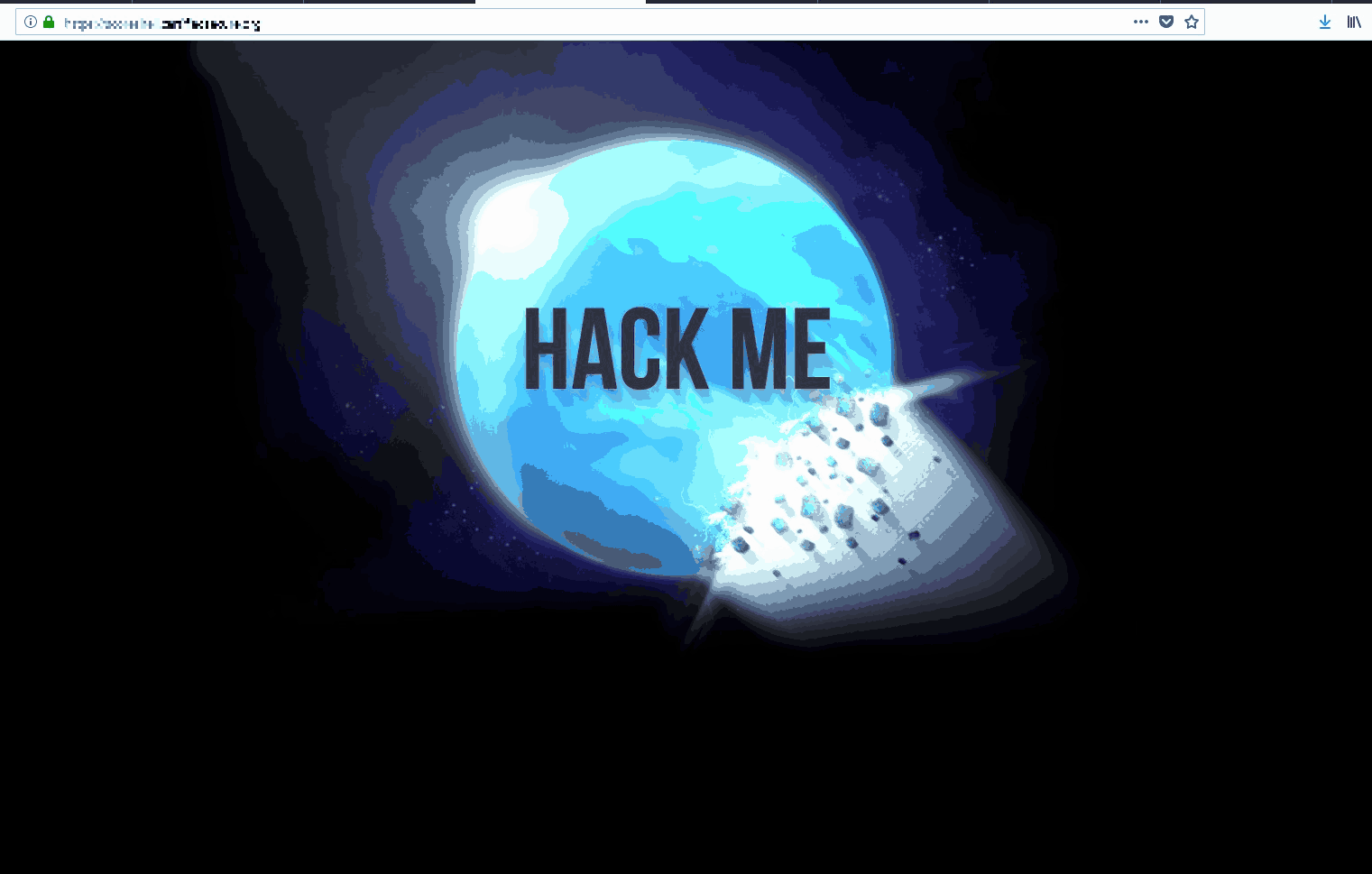 Target website interface